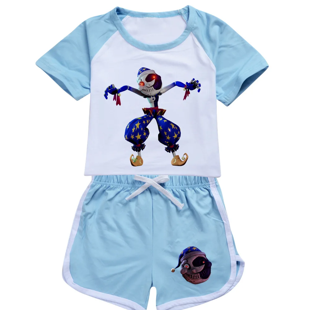 Детский спортивный костюм футболка и шорты для мальчиков девочек