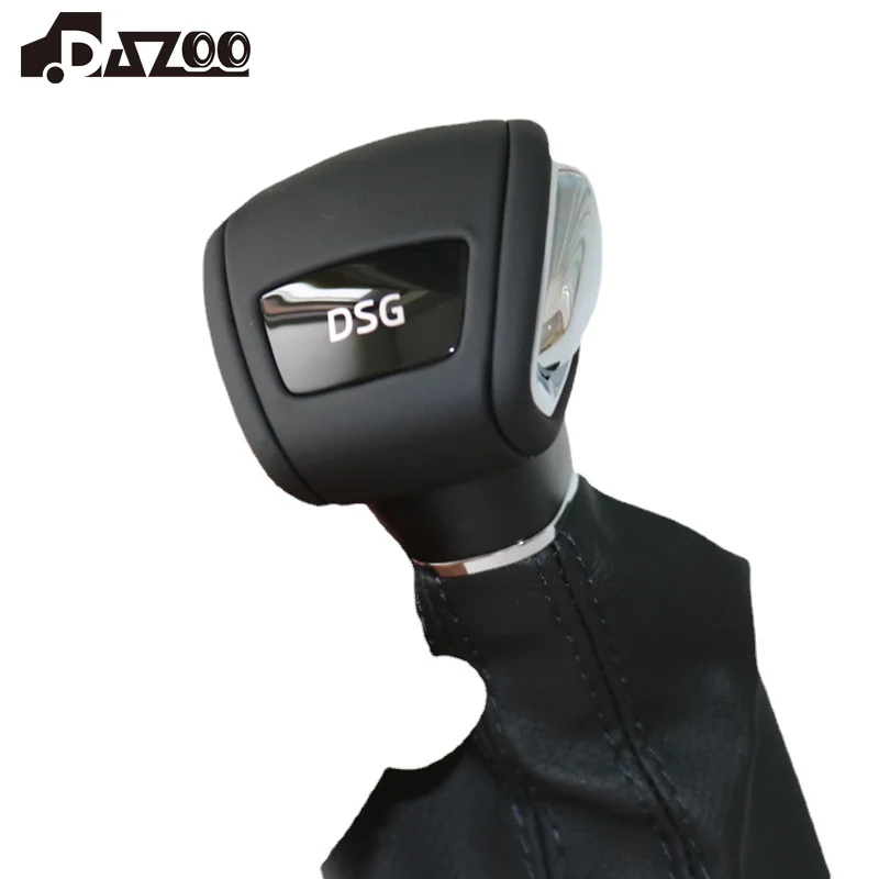 

Кожаная ручка переключения передач DSG для Skoda Kerroc Kodiak, автомобильные аксессуары, автозапчасти