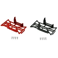 2 set for axial scx24 90081 axi00001 124 rc crawler car metal battery tray holder bracket frame partsblack red