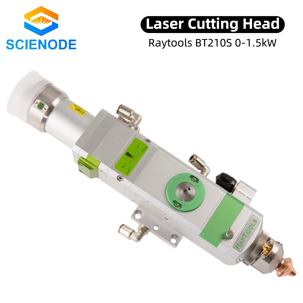 Scienode Raytools BT210S 0-1.5kW Fiber Laser Cutting Head Manual Focus for Raycus IPG Fiber Laser Cutting Machine BT210 enlarge