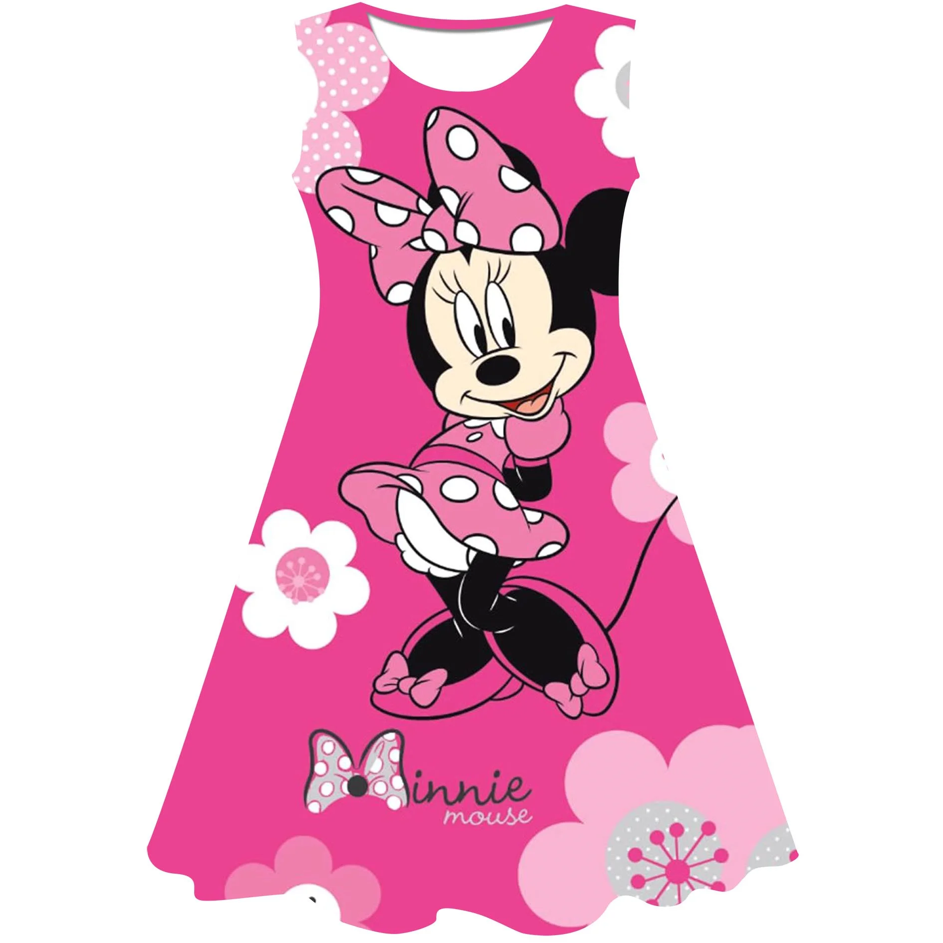 

Christmas Girls Mickey Minnie Mouse Princess Dress Kids Costume 3D Mickey Fancy 2-10 Year Birthday Party Dress Child Clothes 202
