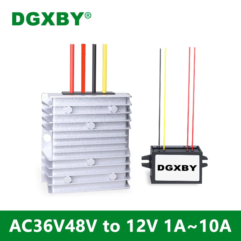 

AC36V48V to DC12V step-down converter AC14-56V to DC12V monitoring power supply voltage regulator module