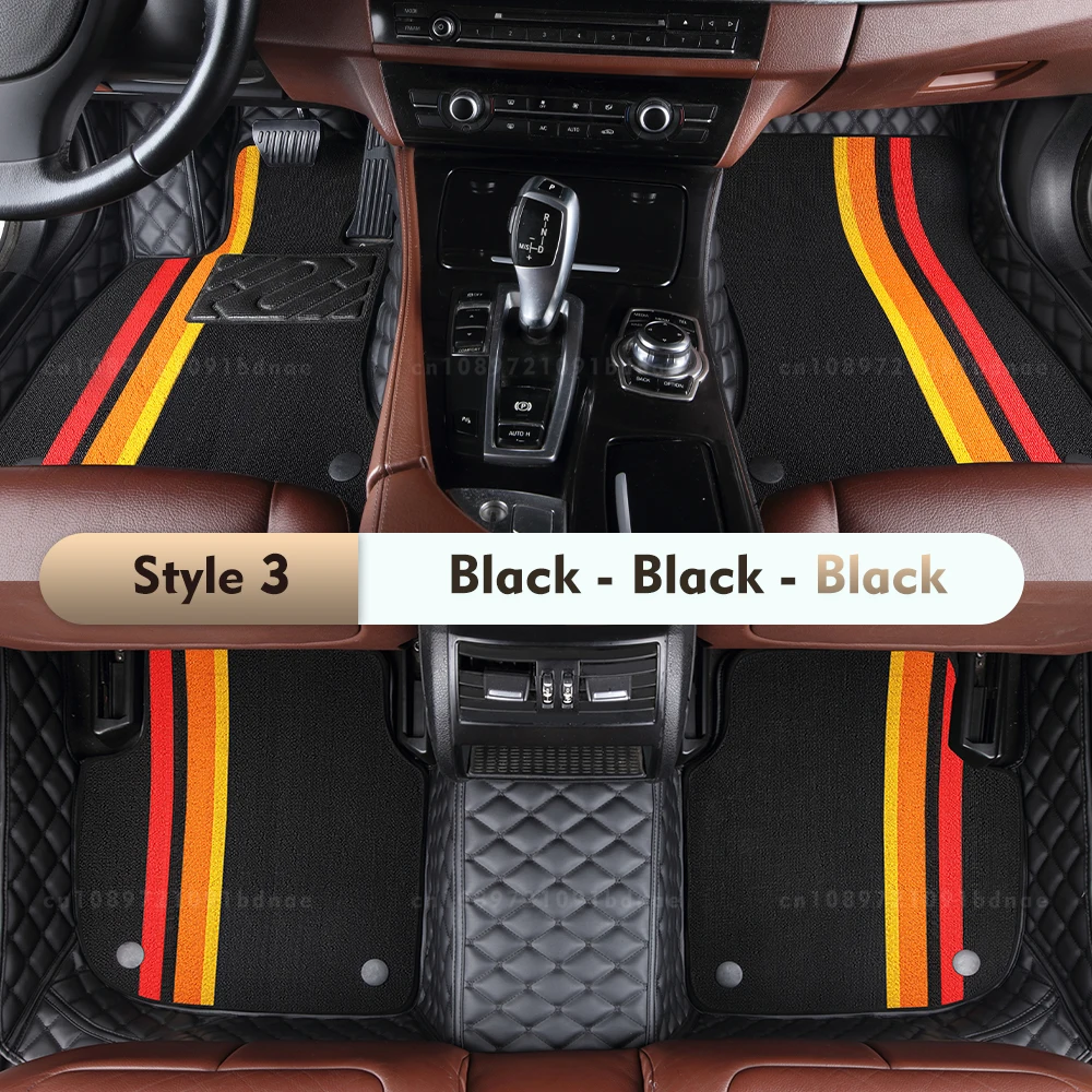 

Для BMW X3 MK3 G01 2017-2023 18 19 20 21 22 двухслойные автомобильные коврики на заказ, автомобильные подушечки для ног, чехол для ковра, аксессуары для интерьера