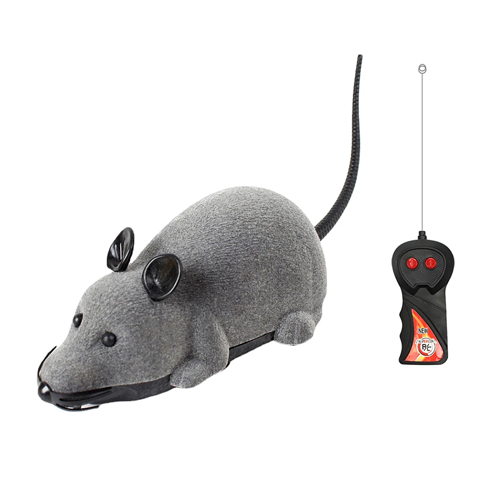 

Plastic Remote Control Rat Multi-modes Adorable Simulation Battery Operated Home Electric Children Pet Mice Toy