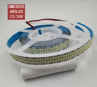 5m double row 2835 led strip 240480ledsm white warm white non waterproof ip20 12002400 leds more brighter than 3528 strip