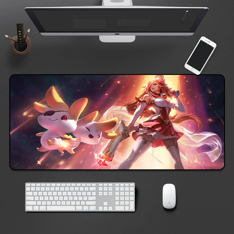 

Miss Fortune LOL Gamer mouse pad Gaming accessories large mouse pad Anti-slip rubber game carpet 400x900MM Sexy Girls mouse pad