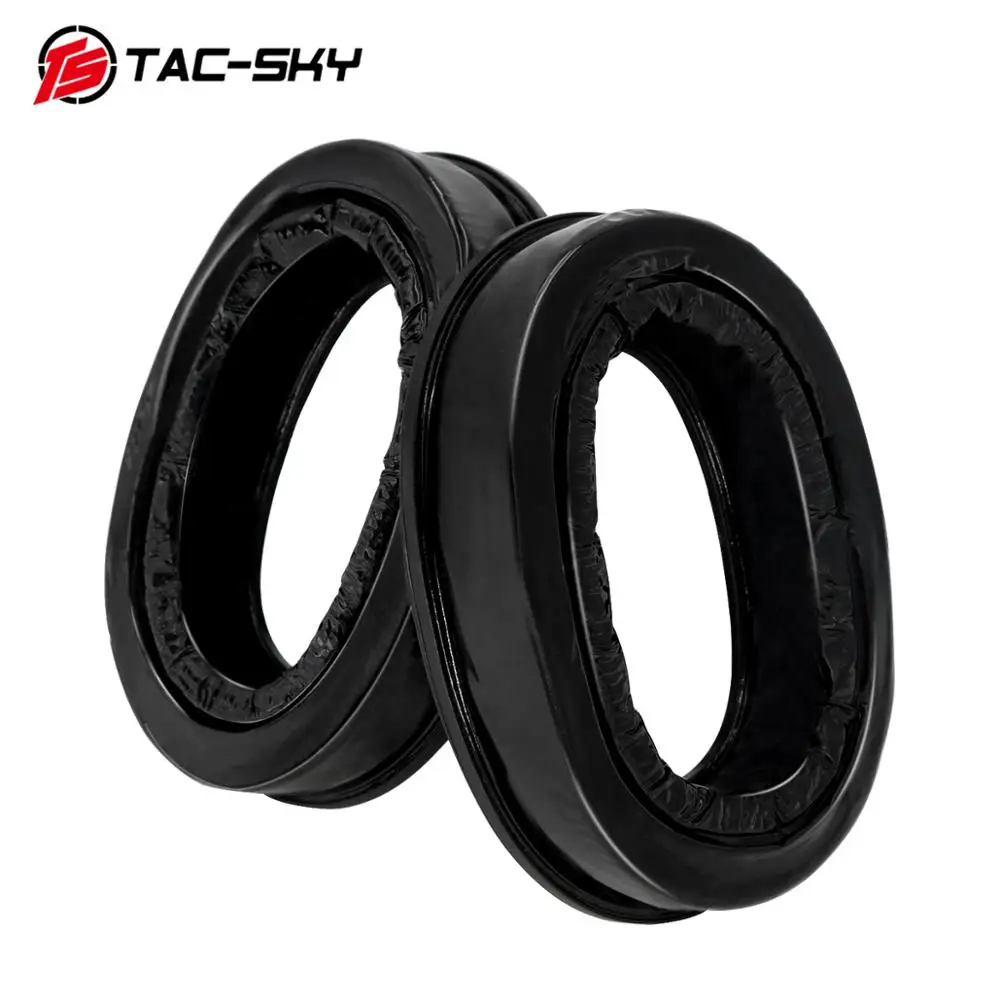 TS TAC-SKY Headset Accessories Silicone Ear Cushions Hunting Noise Cancellation Compatible with MSA SORDIN Tactical Headset