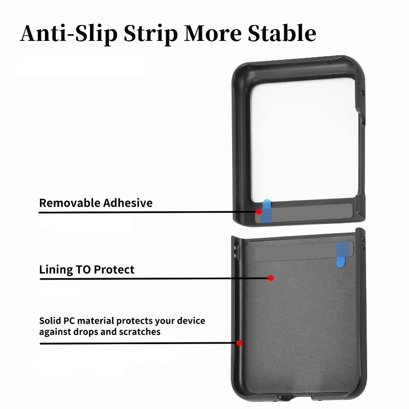 Однотонный чехол с кольцом-держателем для телефона Motorola Razr 50 40 Ultra Moto Razr40 + Plus 2023