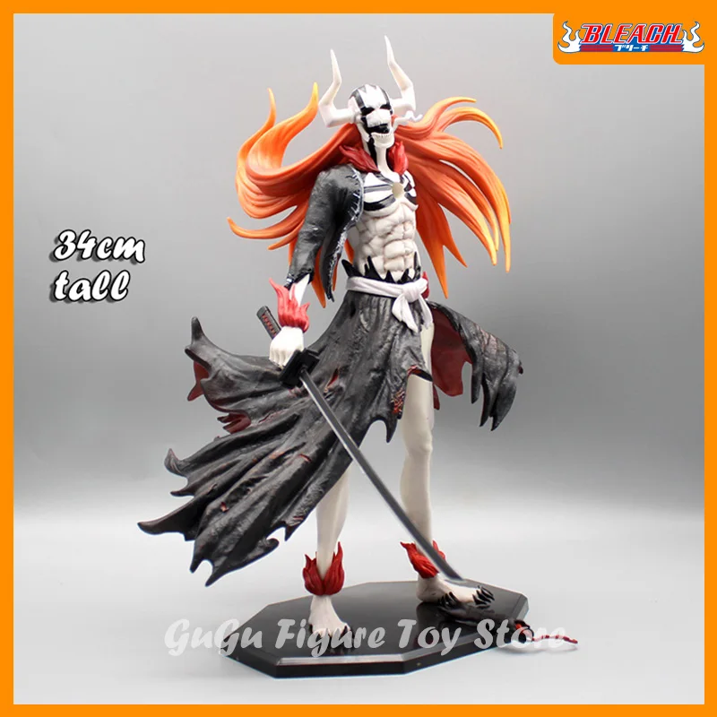 

34cm Bleach Hollow Ichigo Gk Anime Figure Action PVC Statue Figurine Model Doll Collection Room Decoration Ornaments Toys Gift