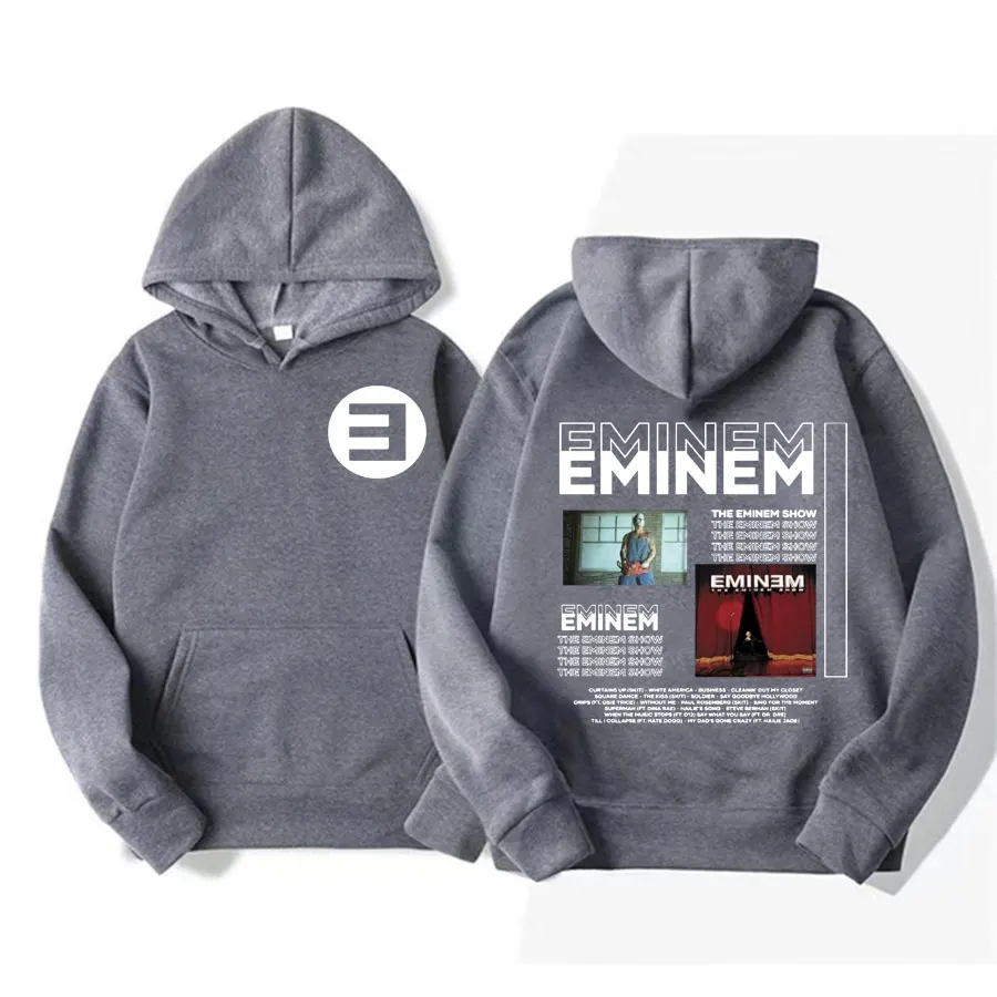 Толстовка с рисунком Eminem The Marshall Mathers LP для мужчин и женщин винтажная толстовка