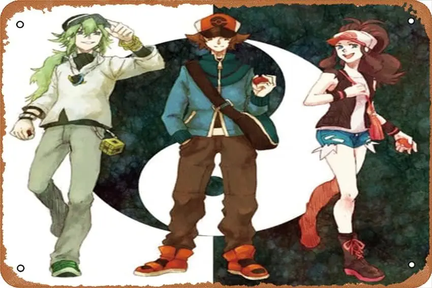 Кирино Коусака аниме、комикс、мультфильм 、фильм плакат 8x12 дюймов металлическая