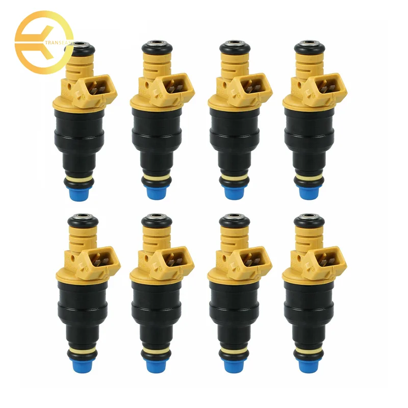 

New 8 Pcs Fuel Injectors 0280150943 0280150718 For Mustang Lincoln Mercury Ford F150 F250 F350 V8 1993-2003 4.6 5.0 5.4 5.8