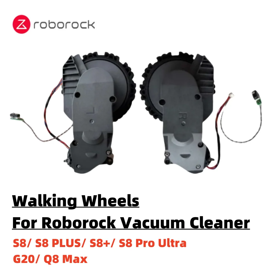 Оригинальный левый и правый пылесос для Roborock S8/ S8 PLUS/ +/ Pro Ultra/ G20/ Q8 Max запасные части