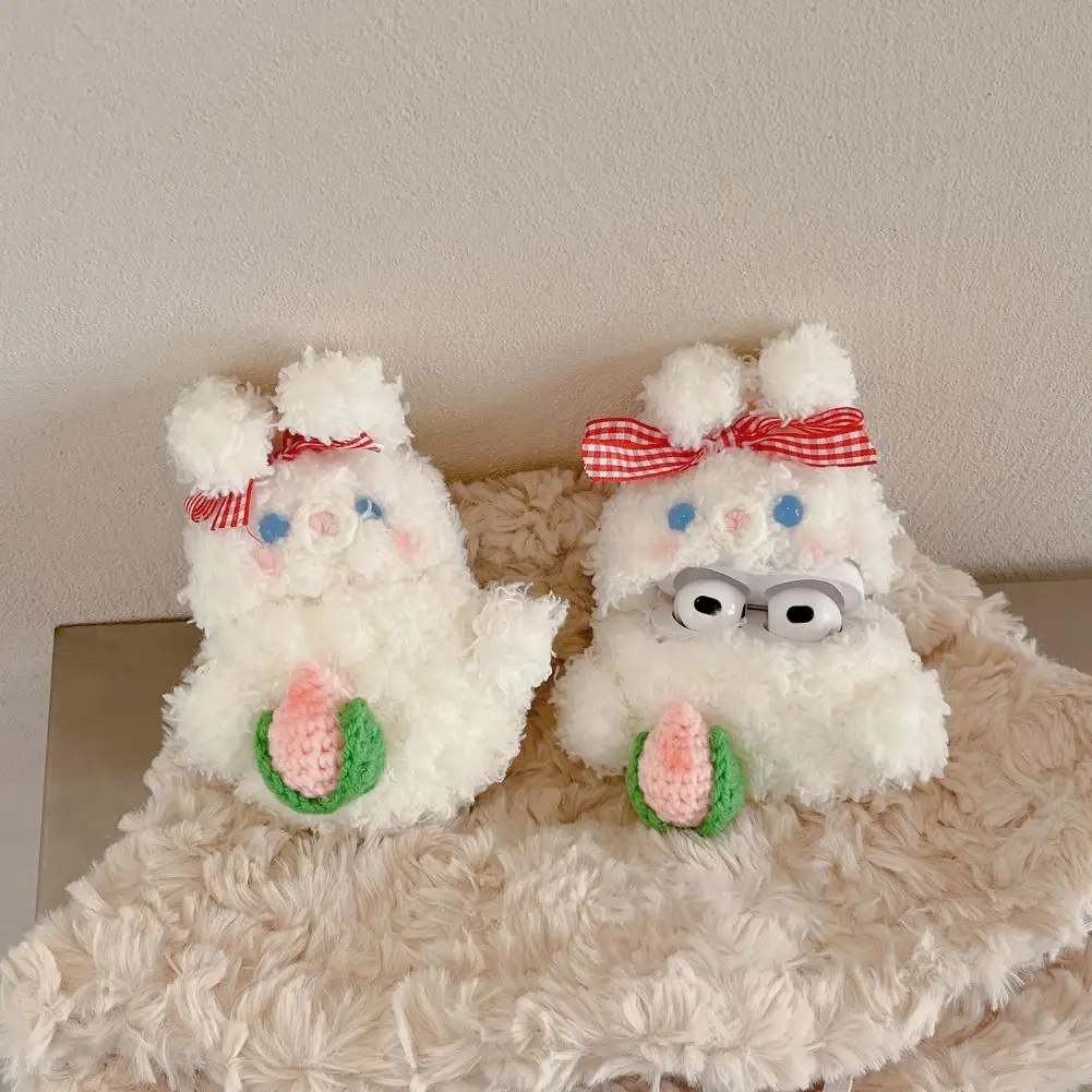 Для наушников 1 2 Pro задняя крышка плюшевый защитный чехол для зимний теплый