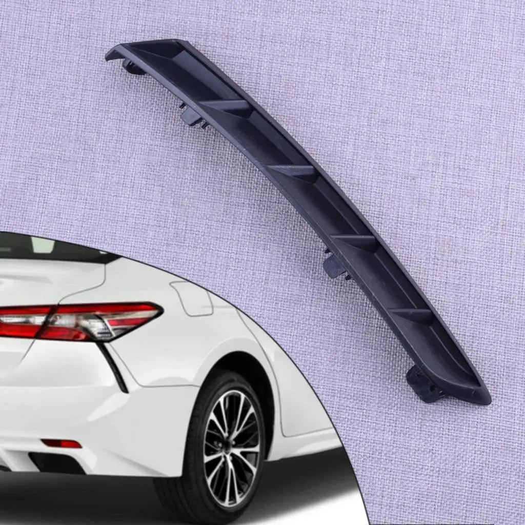 

Автомобильный задний правый боковой бампер Кронштейн удлинитель накладка Крышка черный пластик подходит для Toyota Camry SE XSE 2018-2020 5216506030 TO1139104