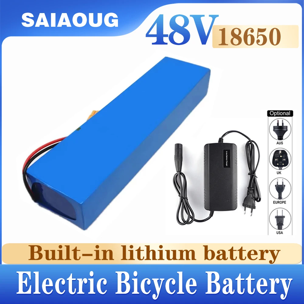 

ebike battery 48v 30Ah 1000W Lithium Ion Battery Pack for MH1 54.6v E-bike Electric Bicycle Scooter Conversion Kit Bafang 40Ah