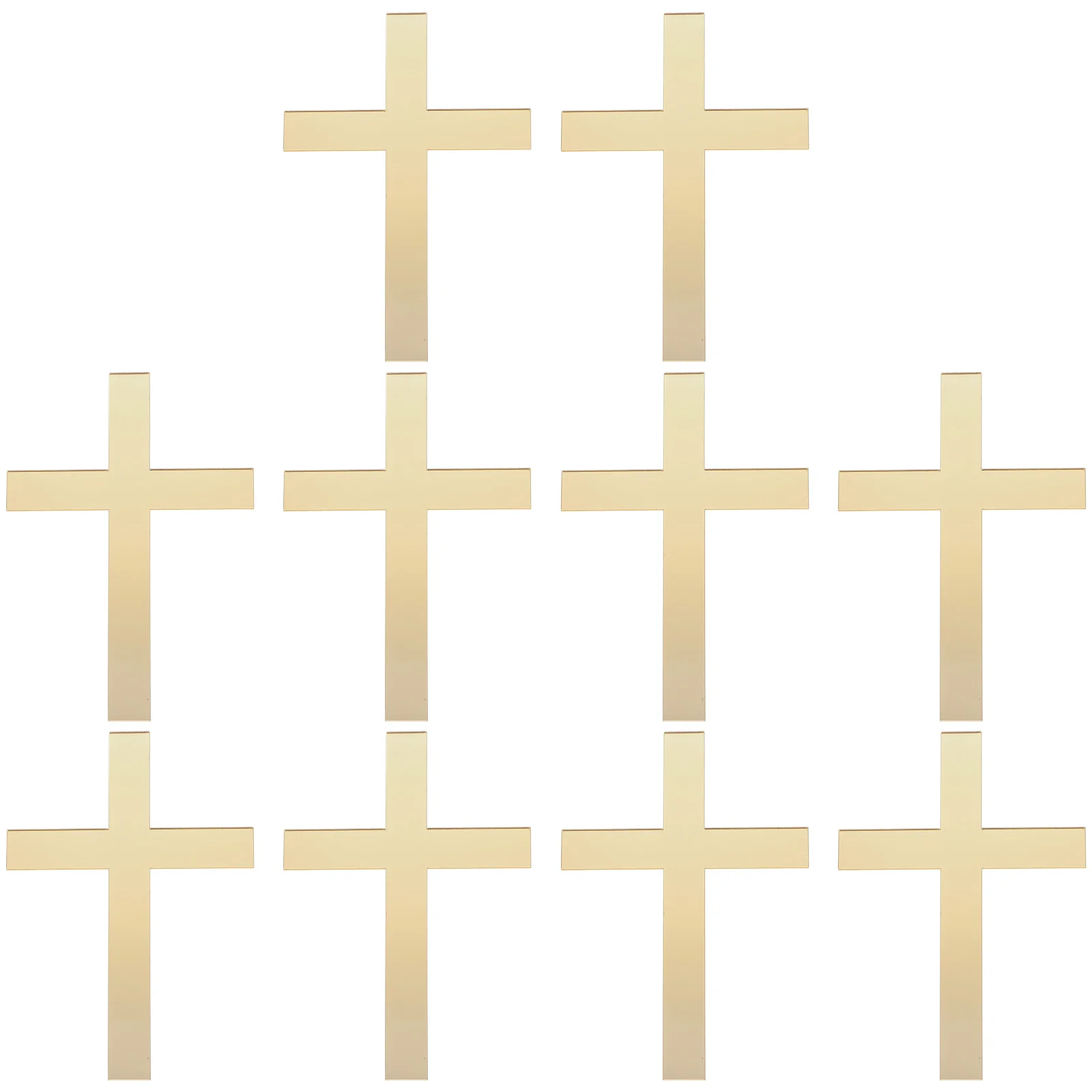 

Cross Cupcake Picks Wedding Decorations Decor Toppers Backdrop Dessert Religious Baptism Mirror Christening Insert Sticks