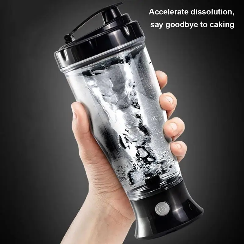 

Electric Self Shaking Cup Automatic Protein Shaker Bottle 300ML Gym Portable Powerful Shake Water Mixer Mixing Cup