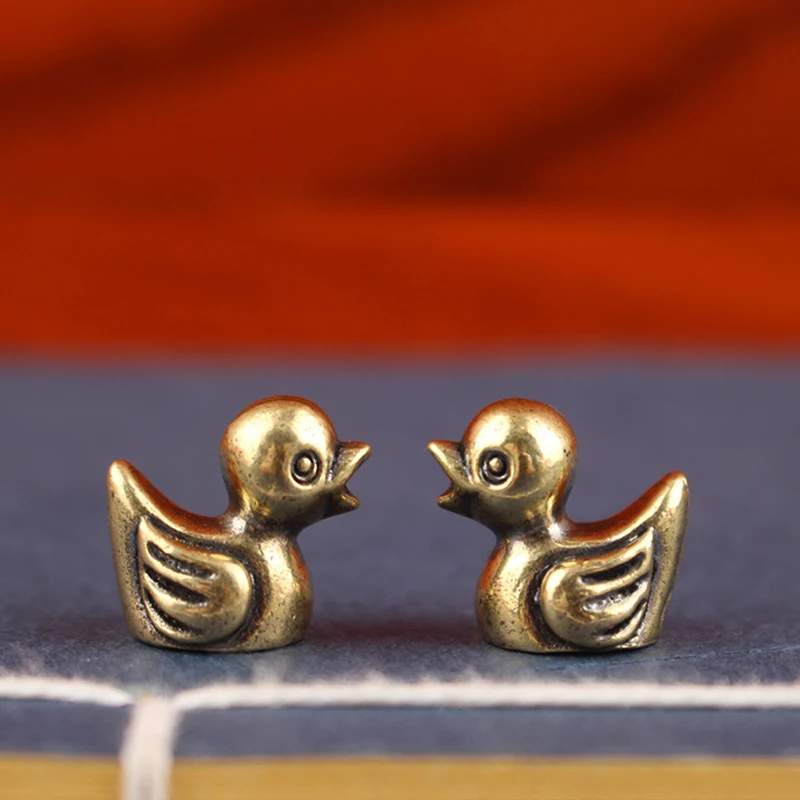 

Набор из 2 медных фигурок уток