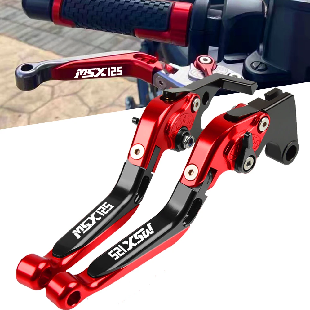 

Регулируемые рычаги тормозной муфты MSX125 для HONDA MSX 125 Grom MSX125SF 2013-2020 2019 2018 аксессуары для мотоциклов handlde