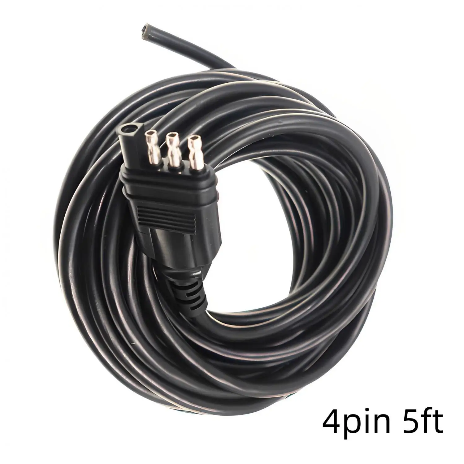 

5ft 4 Way ABS Waterproof Trailer Wiring Harness Cable Cord Kit for Commercial Vehicle / Semi -trailer / Trailer
