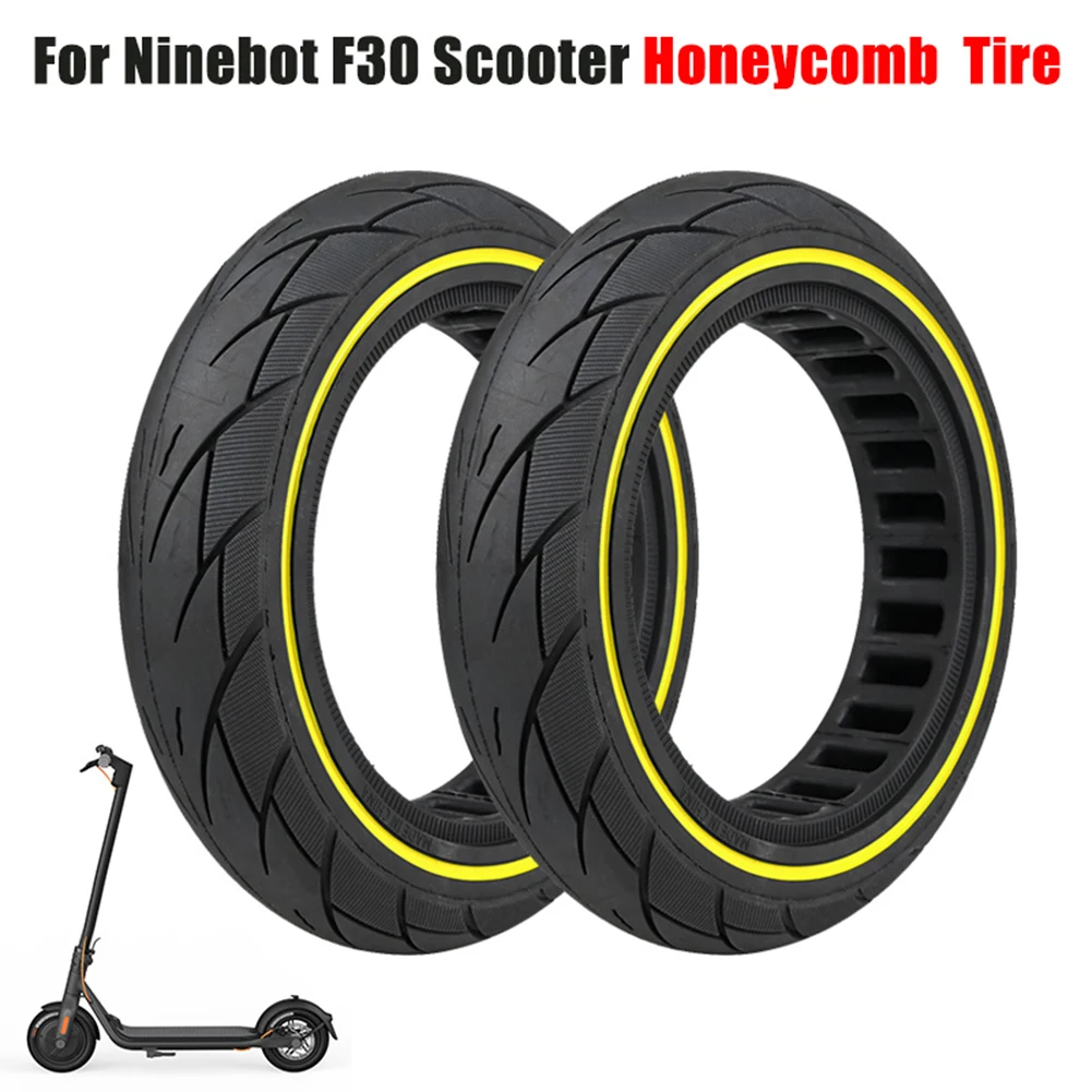 

10 Inch 10x2.125 Solid Tyre For Segway Nine-Bot F20/F25/F30/F40 Electric Scooter Wheel Tyre Explosion-Proof Tubeless Tire