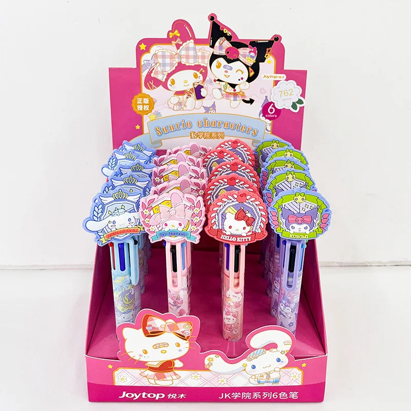 20 штлот Sanrio Kawaii животное 6 цветов шариковая ручка мило пресс шариковые ручки школьные письменные принадлежности канцелярские принадлежности подарок (art.: 3920c8b2cee69) - 3920c8b2cee69
