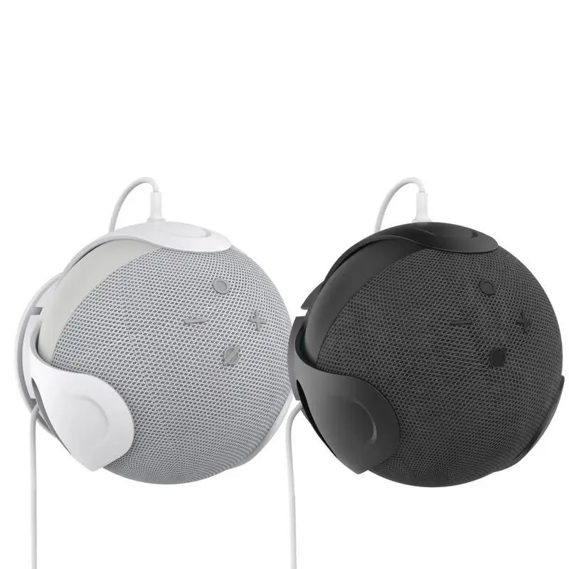Настенный держатель-подставка для AmazonAlexa ForEcho Dot 4 4-го поколения, компактный кронштейн, помощники для смартфона