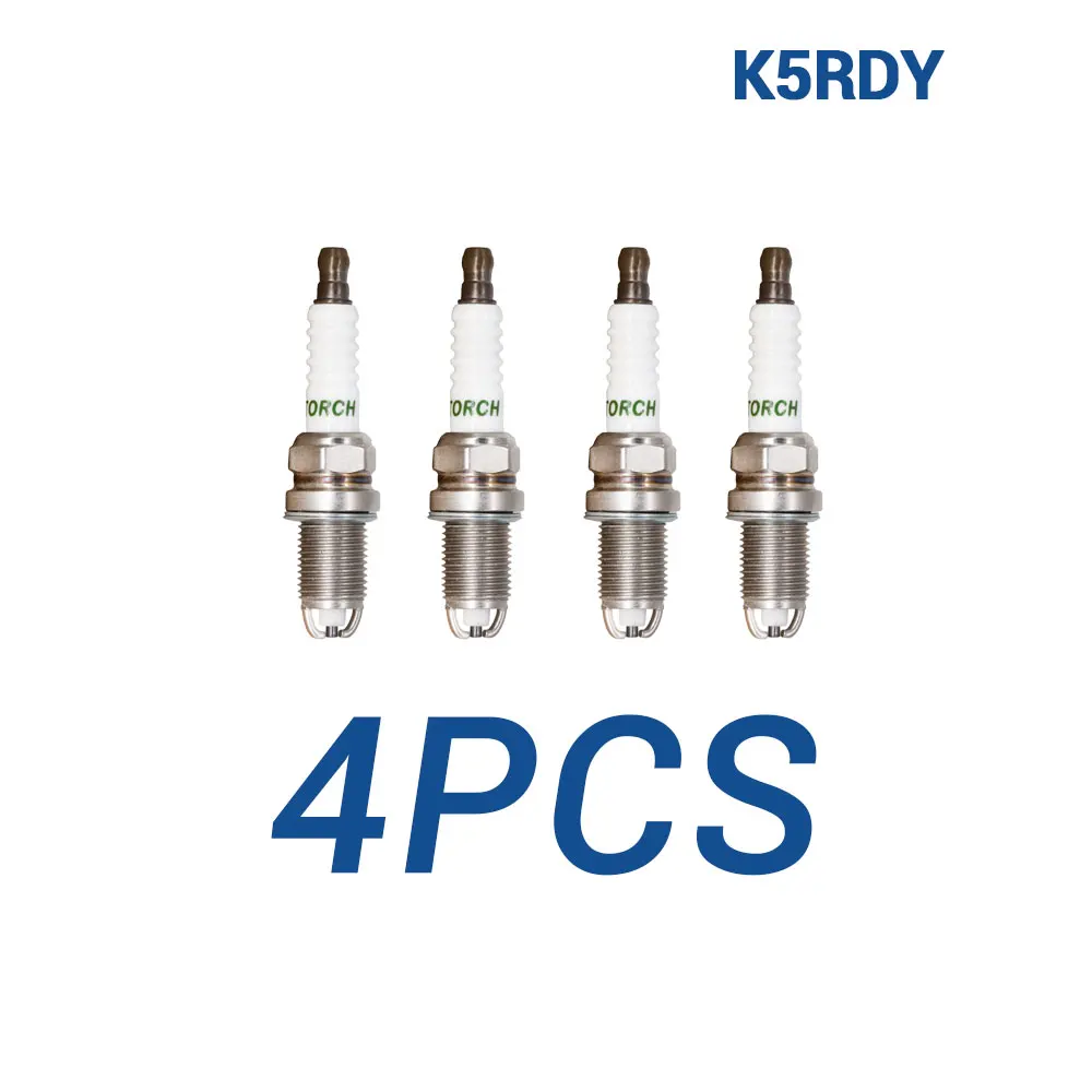 

2-8PCS Свечи Замена для Denso K20TXR BKR5EK VW 101000035AA 101000035AB BERU 0002330710 PSA 5962.W9 Свечи зажигания TORCH K5RDY