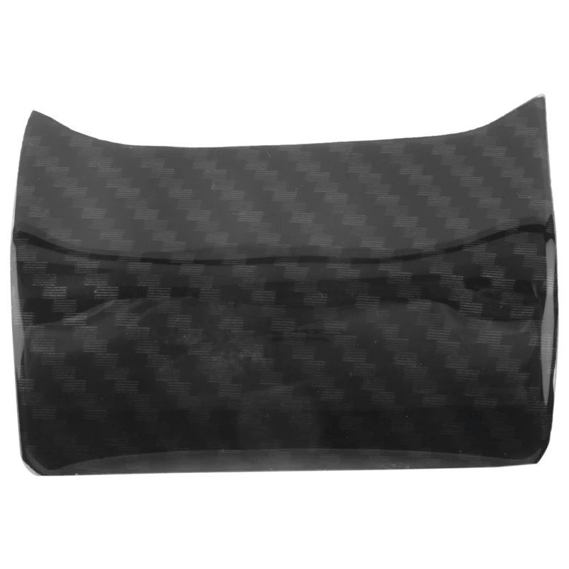 

For Honda Civic 2016-2021 Dry Carbon Fiber Car Under The Gear Shift Panel Cover Trim Decorative Sticker Accessories