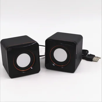 New Computer Audio Mini Notebook Desktop Portable Desktop Speaker Multimedia USB Wired Small Speaker 1
