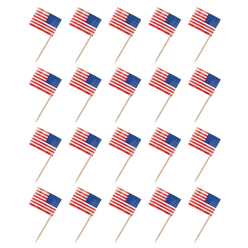 

Flag Toothpick Picks Cake Cupcake Topper Flags Cocktail Stick British Toothpicks American Uk Party Pick Toppers Decoration Usa