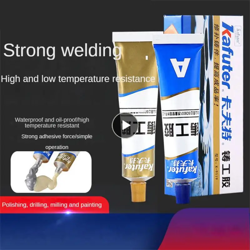 

Crackle Repair Crackle Welding Glue Universal Kafuter Ab Caster Glue Special Leakage Plugging Cast Iron Industrial Repair Agent