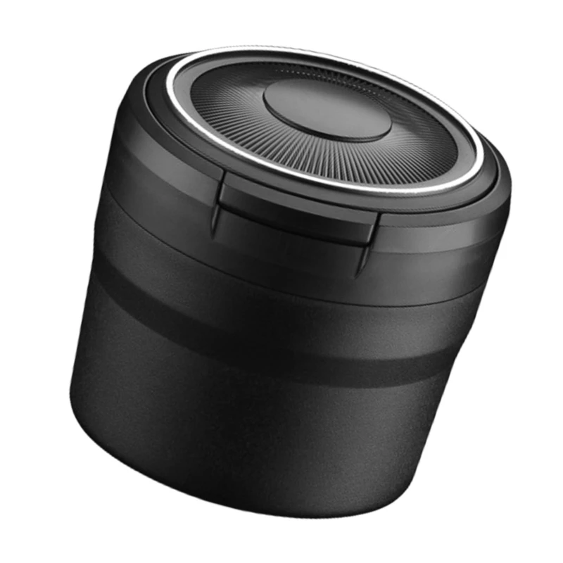 Автомобильная пепельница без дыма со светодиодной автомобильной пепельницей из