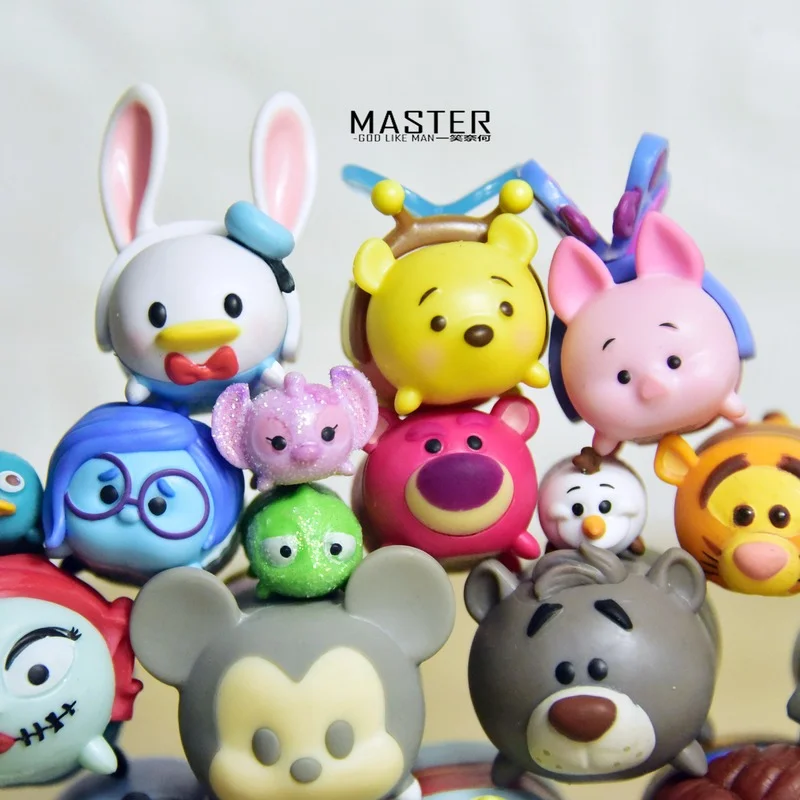 TSUM Disney оригинальные мини куклы плюс украшения Винни Пух милые Аниме фигурки