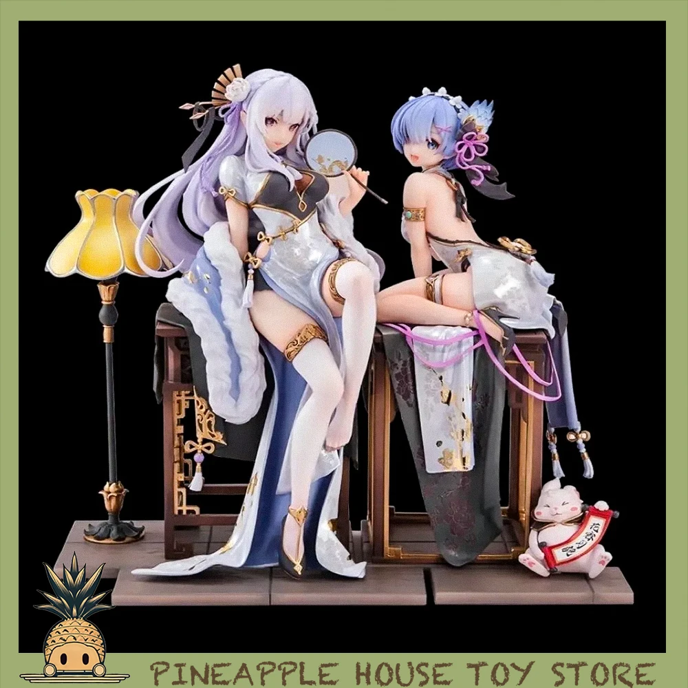 

Re:Life In A Different World From Zero Figure Rem Emilia Anime Figures Sexy Girl Figurine Pvc Model Doll Collectible Adult Gifts