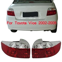 Taillight Rear Light For Toyota Vios 2002 2003 2004 2005 Lamp Housing Tail Lights Without Line Without Light Bulb Turn Cover