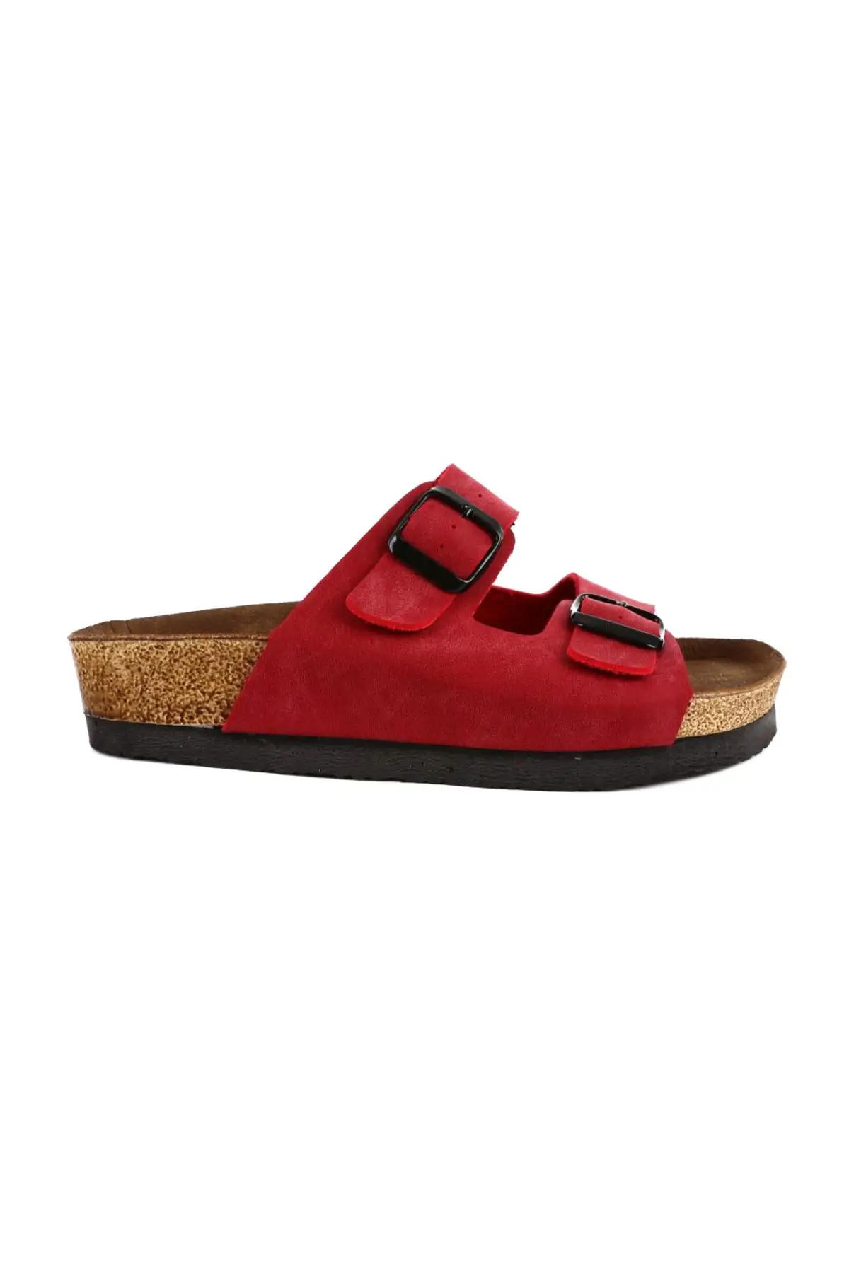 

Stock defective women double buckle slippers