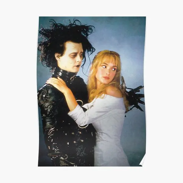 Эдвард ножницы плакат постер домашняя Настенная роспись винтажная забавная комната Художественная печать Картина Декор Современный без рамки