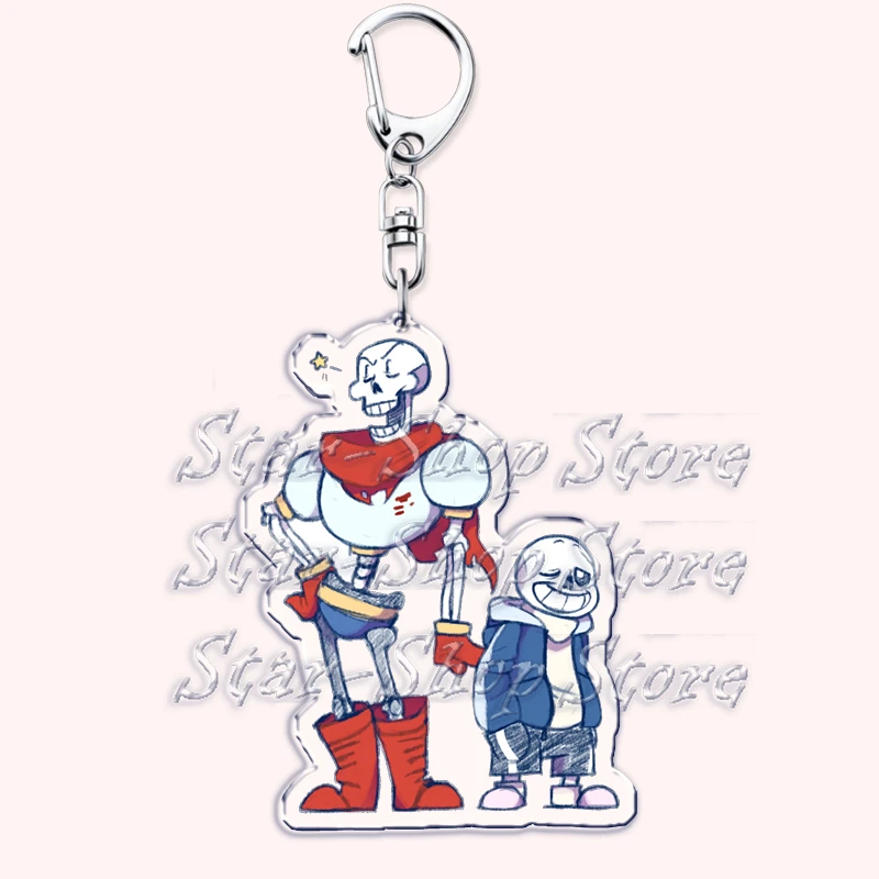 Брелок для ключей Papyrus & Sans