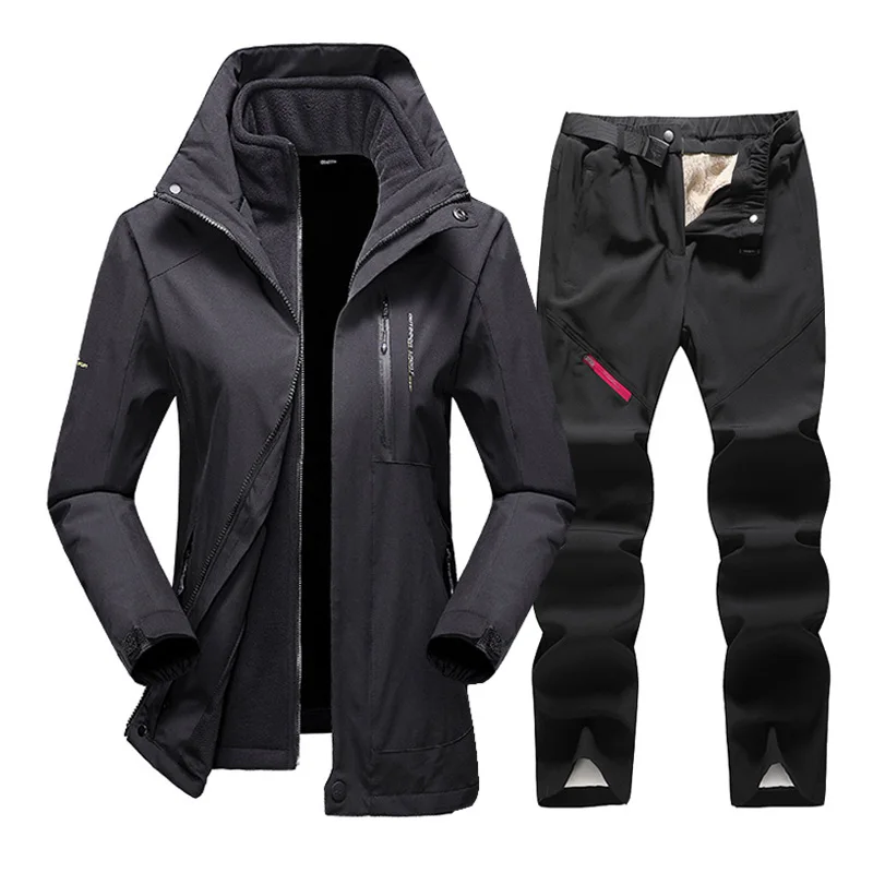 Jacket And Pants Waterproof Alpine Ski Set