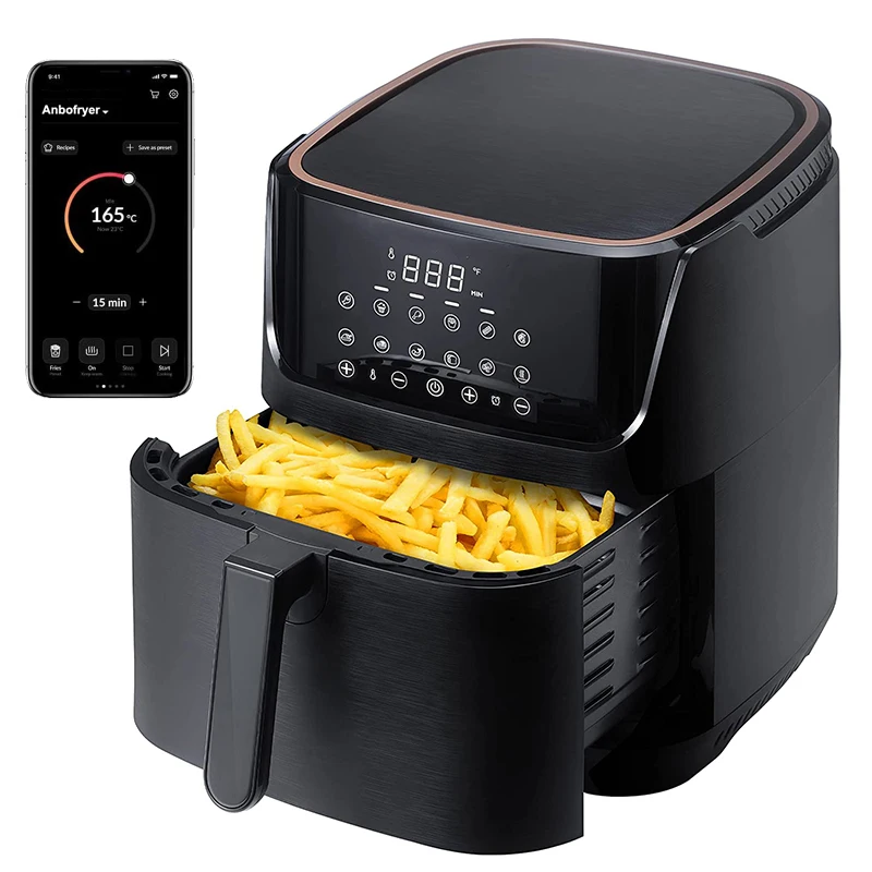 

New Digital air fryer electric 5l 5.5l 6.5l visible air frier fast cooking hot oilless smart wifi air fryer without oil