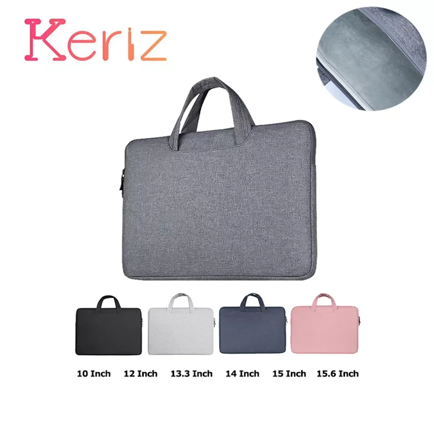 

Simple Oxford Cloth Waterproof Portable Laptop Bag for 11 12 13 15 Inch MacBook Air Pro 2018 2019 Note Book Computer Accessories