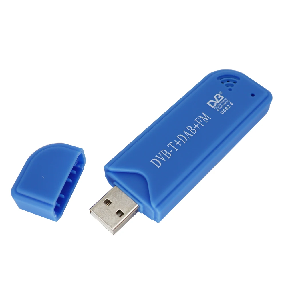 Цифровая ТВ-флешка USB 2 0 Мини Портативная DVB-T + DAB FM RTL2832U FC0012 Поддержка SDR тюнер
