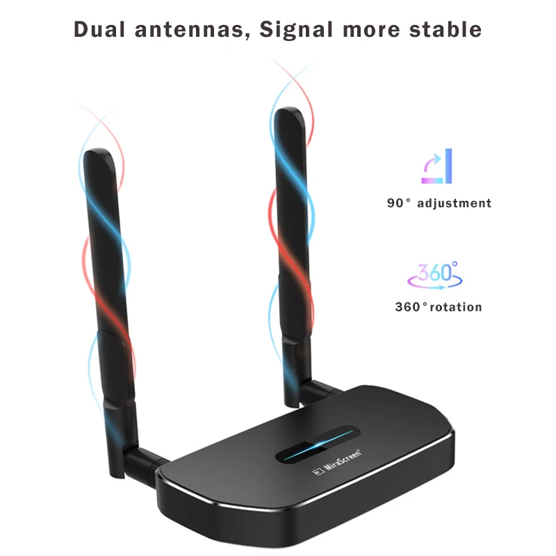 4K беспроводной HDMI удлинитель видеопередатчик и приемник 2 4G/5G WiFi экран