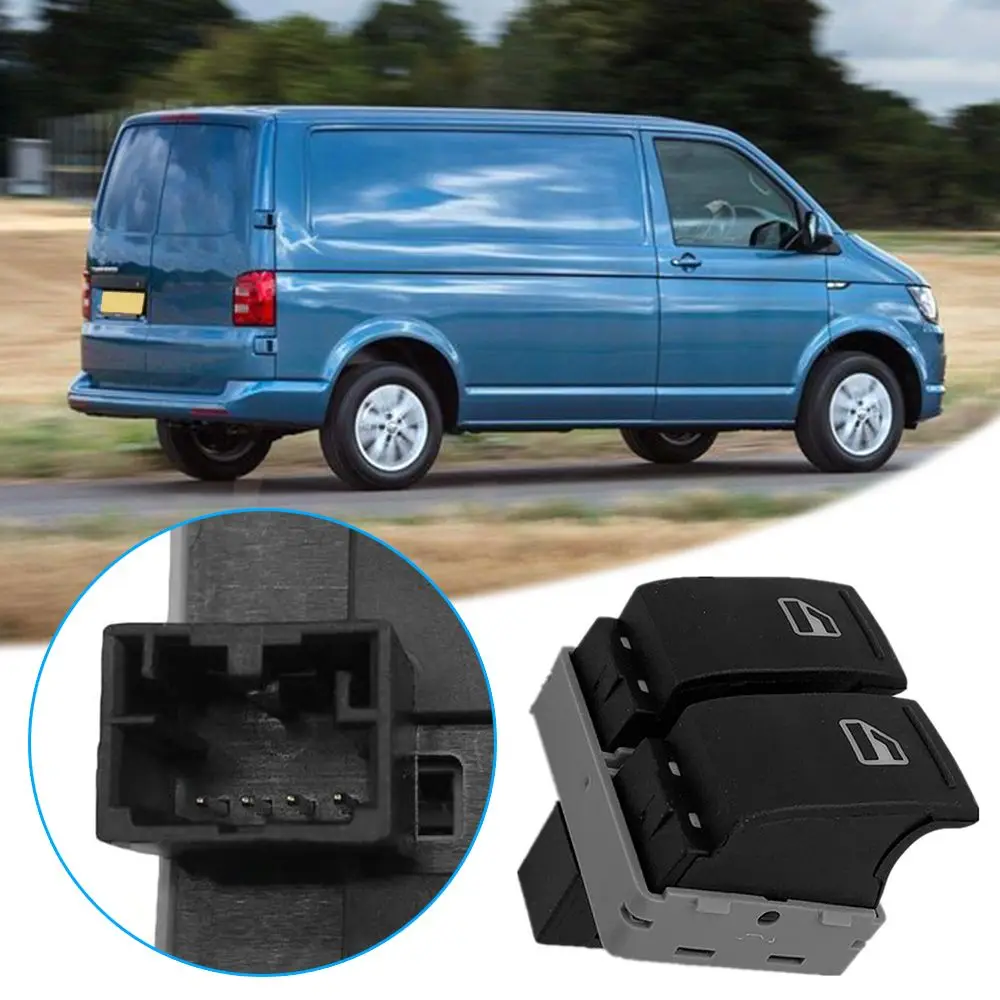 

DIY Window Control For VW for Transporter T5 T6 7E0959855A Electric Window Switch Passenger Side Electric Power