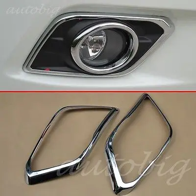 

Хромированная накладка на передсветильник противотуманную фару для Nissan X-Trail Rogue 2014-2016