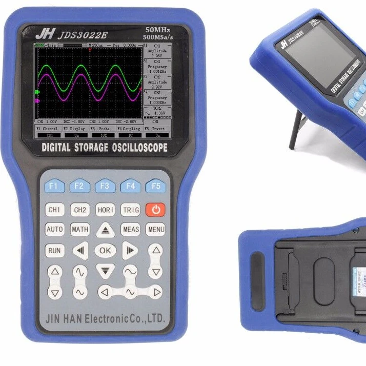 

Handheld oscilloscope JDS3022E 2-Ch 50MHz 500MSa/S