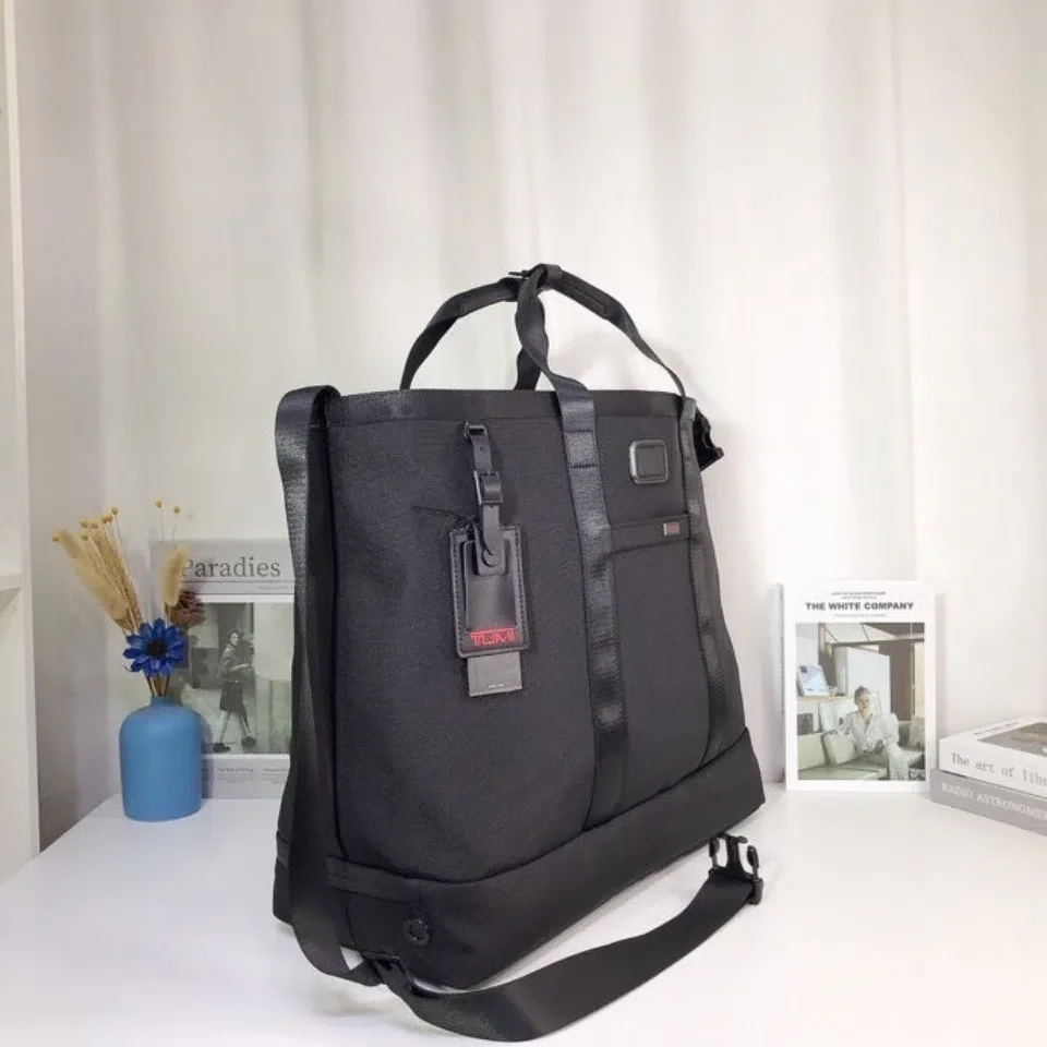 Tumi Alpha 3 Series Casual Light Business Briefcase Ballistic Nylon Men's Large Capacity Shoulder Portable Travel Bag