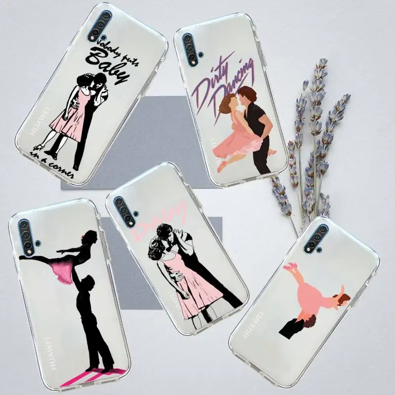 

Dirty Dancing Phone Case Transparent for Huawei honor P mate Y 20 30 40 10 8 5 6 7 9 i x c pro lite prime smart